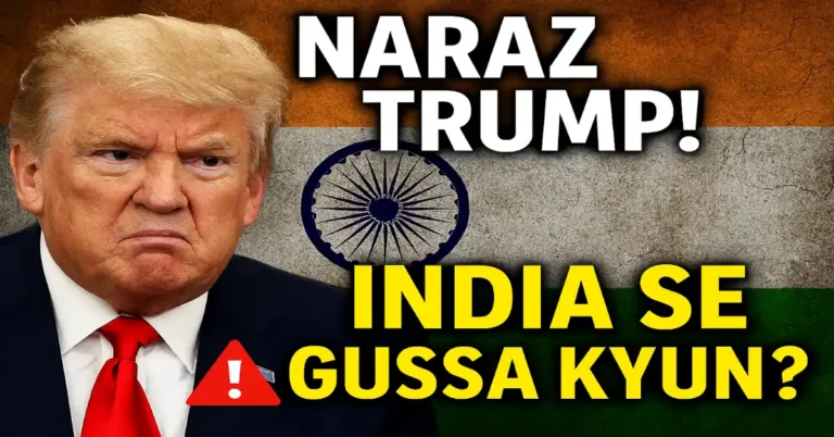 Donald Trump ki India se narazgi