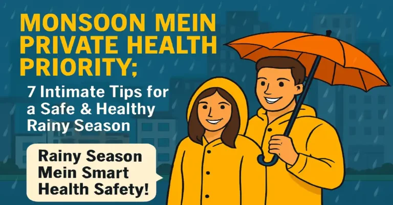 Monsoon Mein Private Health Priority: 7 Intimate Tips