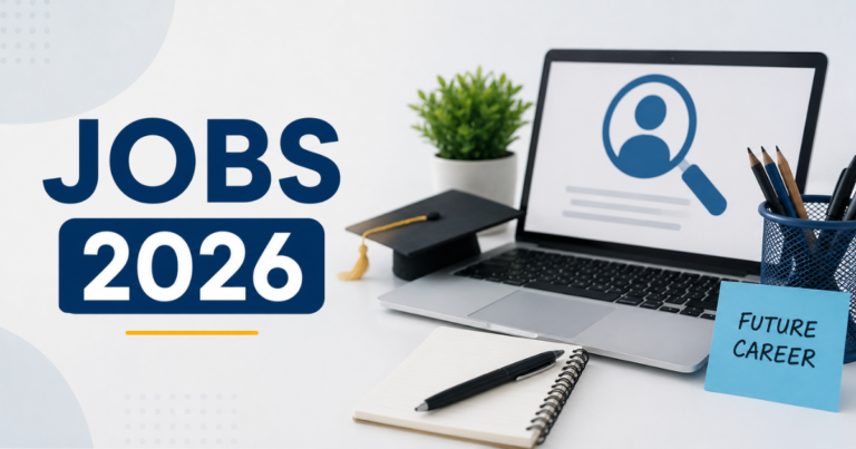Jobs 2026 में करियर विकल्प दिखाती आधुनिक टेक्नोलॉजी डिग्रियां जैसे AI, Data Science और Cyber Security