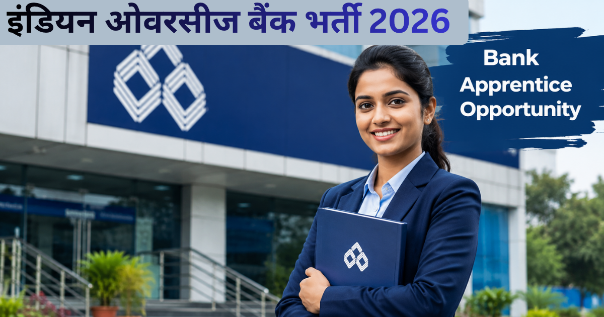 Indian Overseas Bank Apprentice Recruitment 2026 750 posts apply online last date 20 July bank jobs India